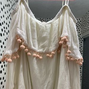 Altar’d state off the shoulder top AND bag